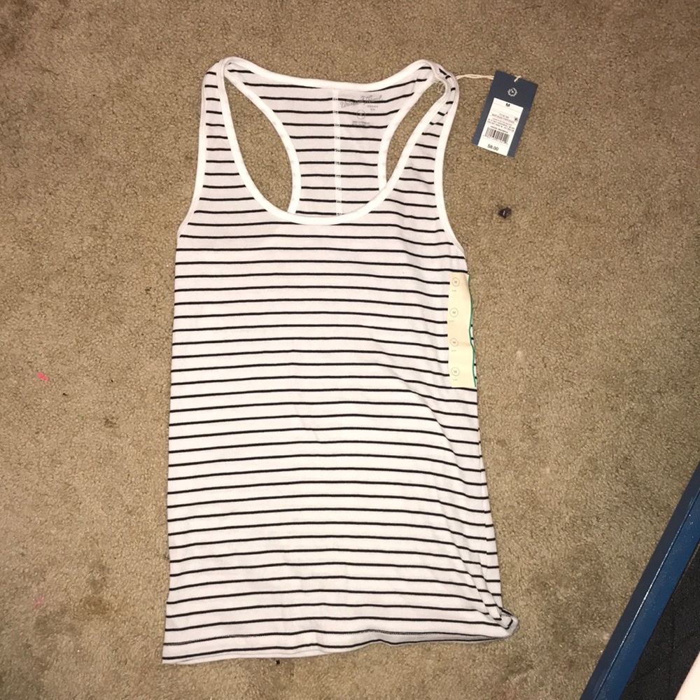 striped tank top